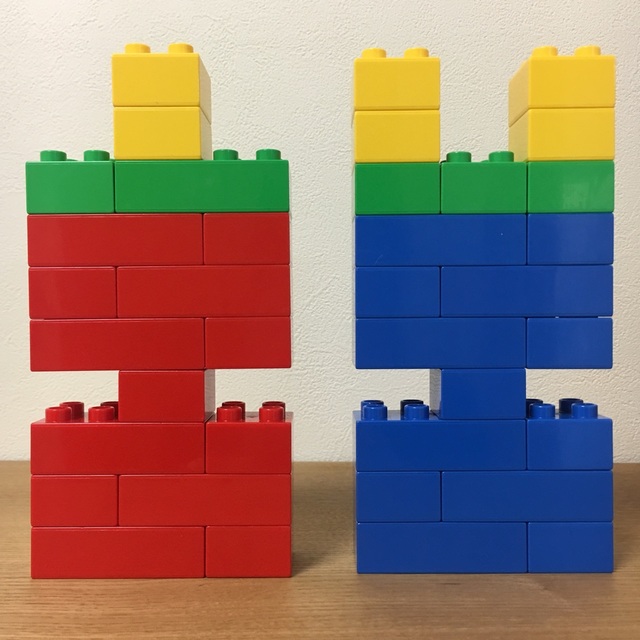 【みんなの投稿】赤鬼と青鬼デュプロLEGO 【みんなの投稿】赤鬼と青鬼デュプロLEGO