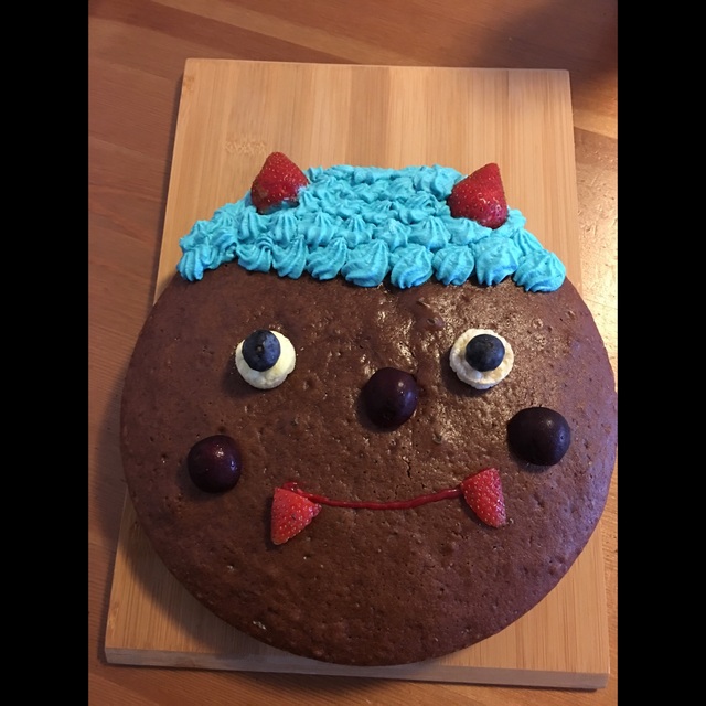 【みんなの投稿】鬼のケーキ 【みんなの投稿】鬼のケーキ