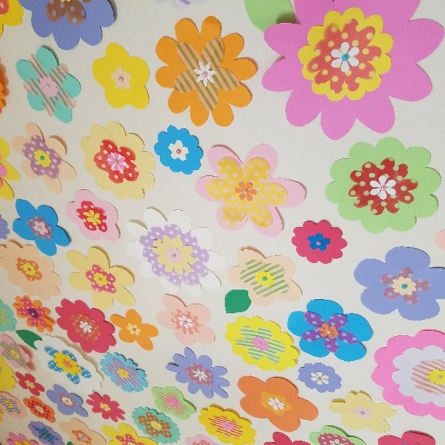 【みんなの投稿】花の壁面 【みんなの投稿】花の壁面