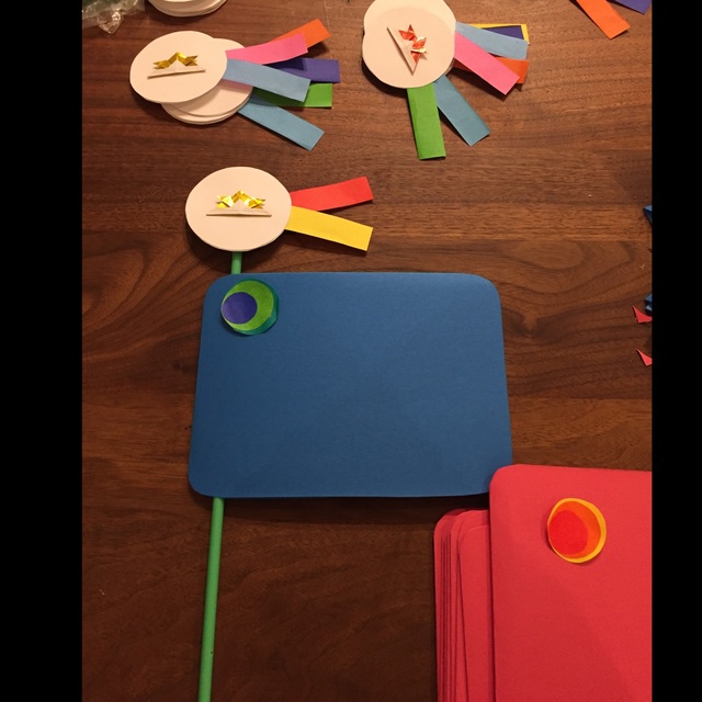 【みんなの投稿】「こいのぼり製作準備」 【みんなの投稿】「こいのぼり製作準備」