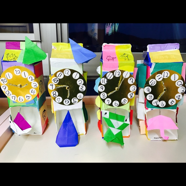 【みんなの投稿】5歳児おうちの時計 【みんなの投稿】5歳児おうちの時計