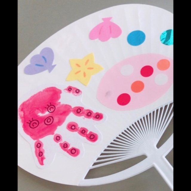 【みんなの投稿】タコ魚夏祭りうちわ 【みんなの投稿】タコ魚夏祭りうちわ