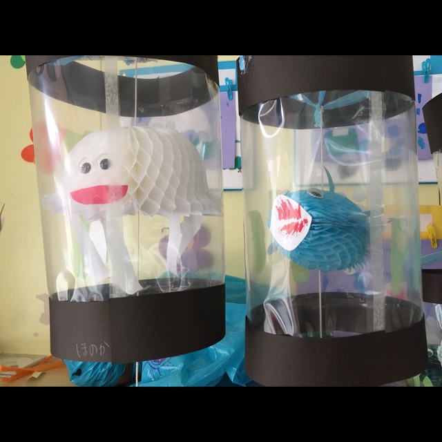 【みんなの投稿】【水族館ちょうちん】 【みんなの投稿】【水族館ちょうちん】