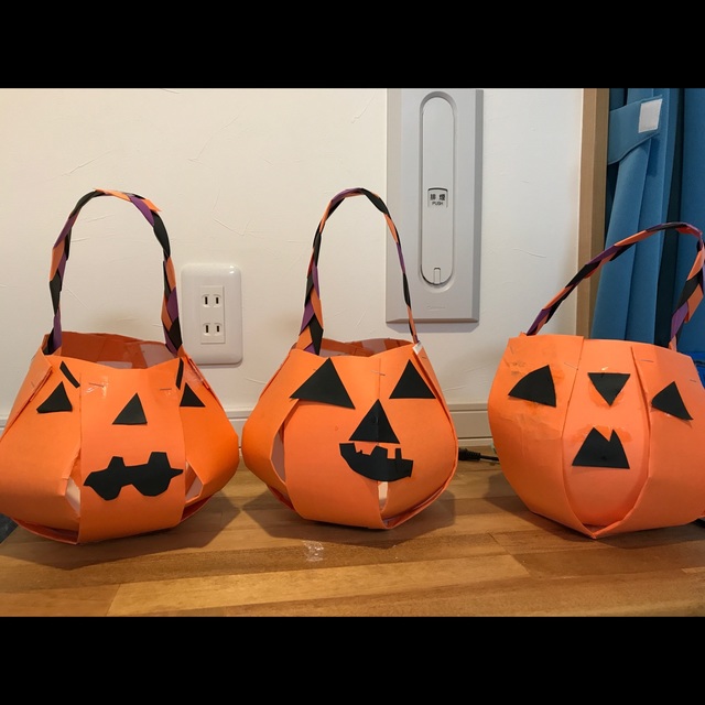 【みんなの投稿】5歳児 ハロウィンバッグ 【みんなの投稿】5歳児 ハロウィンバッグ