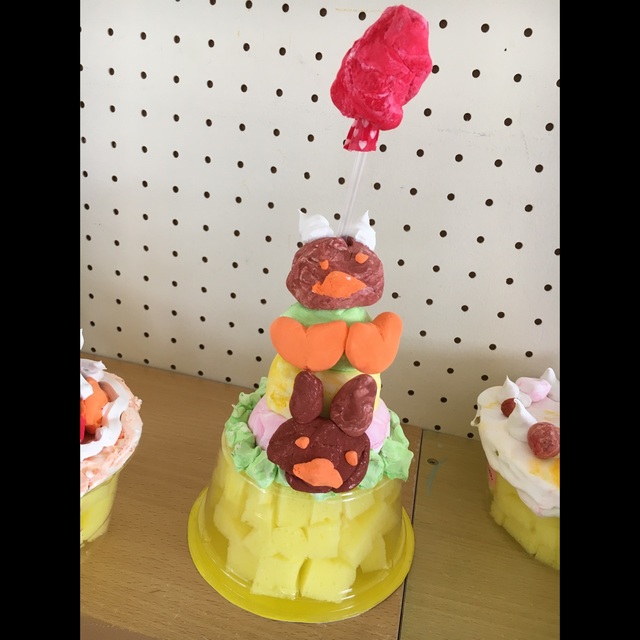 【みんなの投稿】4歳児・スポンジケーキ 【みんなの投稿】4歳児・スポンジケーキ