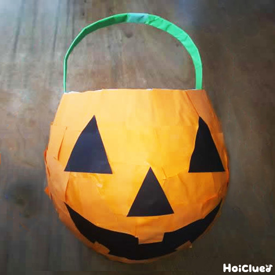 かぼちゃランタンバケツ〜ハロウィンにちなんだ製作あそび〜 かぼちゃランタンバケツ〜ハロウィンにちなんだ製作あそび〜