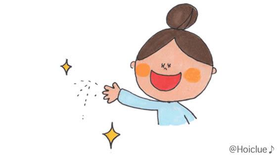 なかなか静かにならない時にぴったりな遊び!【まほうの粉】