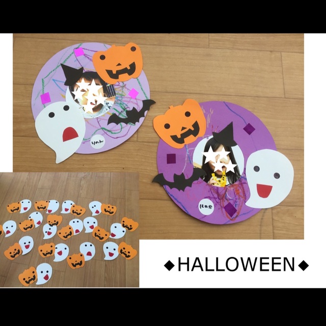 【みんなの投稿】【ハロウィン 制作】1、2歳児 【みんなの投稿】【ハロウィン 制作】1、2歳児