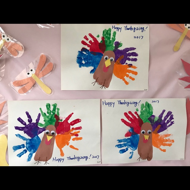 【みんなの投稿】【Thanks giving craft】1歳児 【みんなの投稿】【Thanks giving craft】1歳児