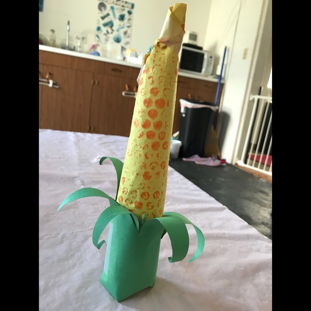 【みんなの投稿】【とうもろこし見本】1、2歳児 【みんなの投稿】【とうもろこし見本】1、2歳児