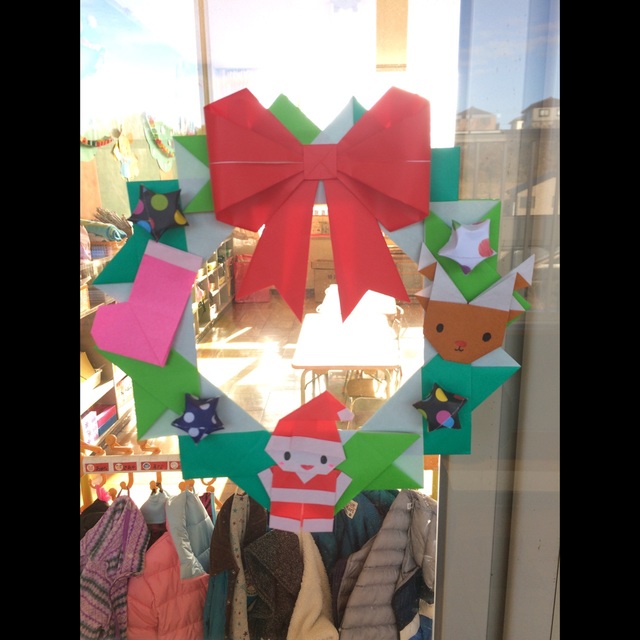 【みんなの投稿】折り紙リース 【みんなの投稿】折り紙リース