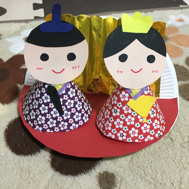 【みんなの投稿】紙皿のおひなさまパート2 【みんなの投稿】紙皿のおひなさまパート2