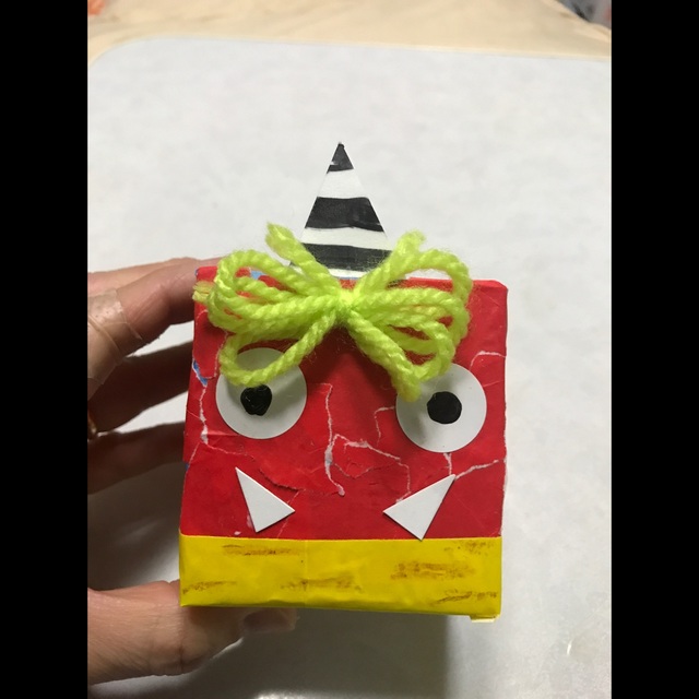 【みんなの投稿】節分鬼の豆入れ 【みんなの投稿】節分鬼の豆入れ