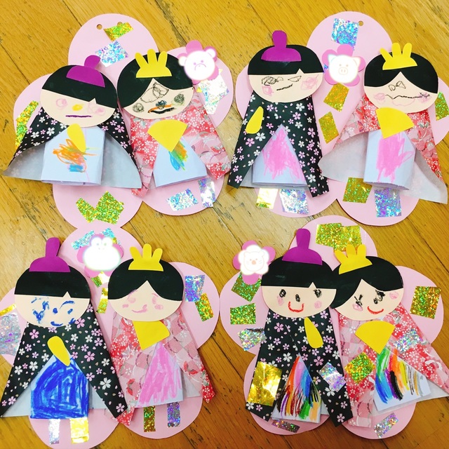 【みんなの投稿】ひな祭り3歳児クラス 【みんなの投稿】ひな祭り3歳児クラス