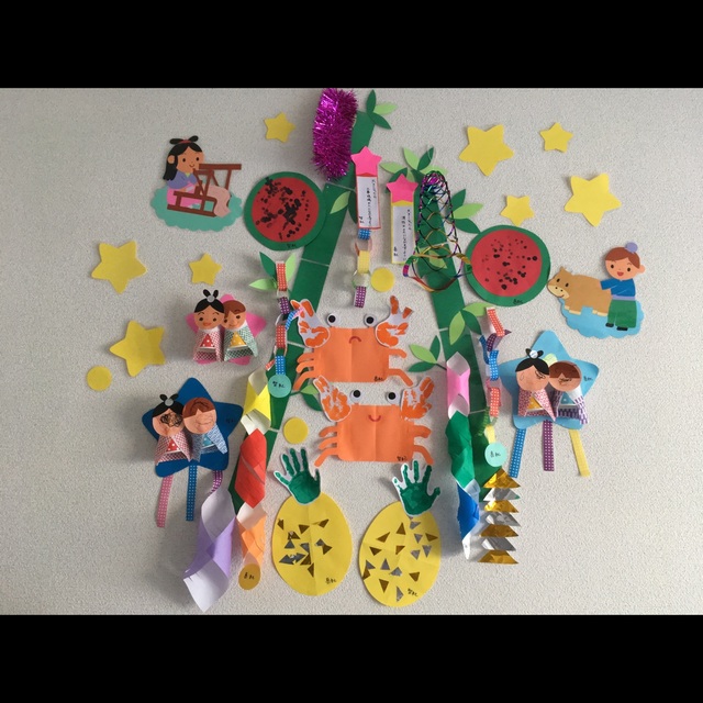 【みんなの投稿】☆3歳児 七夕 【みんなの投稿】☆3歳児 七夕