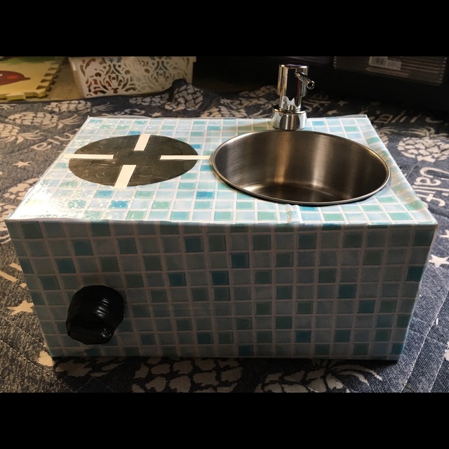 【みんなの投稿】簡易ダンボールキッチン 【みんなの投稿】簡易ダンボールキッチン