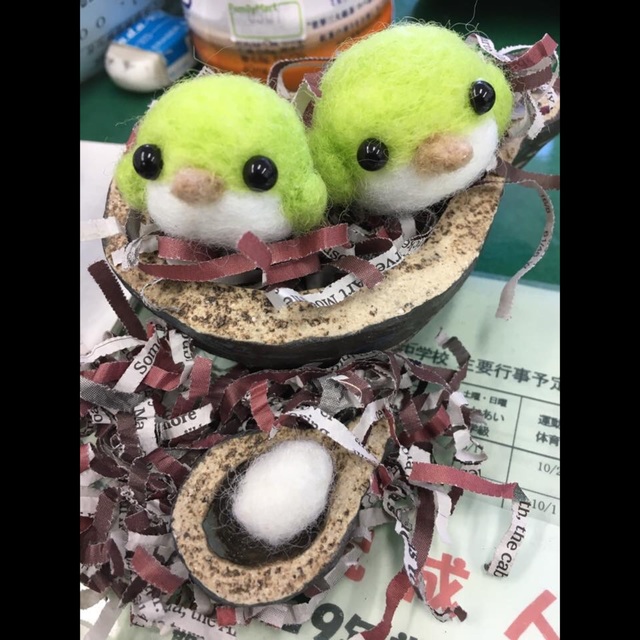 【みんなの投稿】フェルトアートで作ることりさん 【みんなの投稿】フェルトアートで作ることりさん