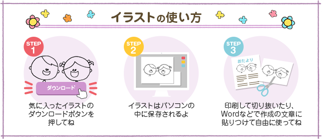 イラストの使い方
