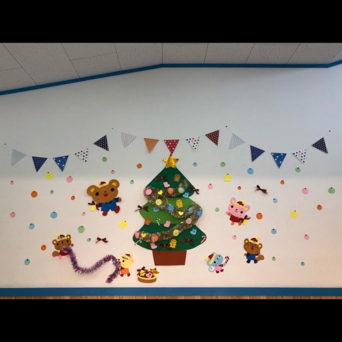 【みんなの投稿】壁面 クリスマス 【みんなの投稿】壁面 クリスマス