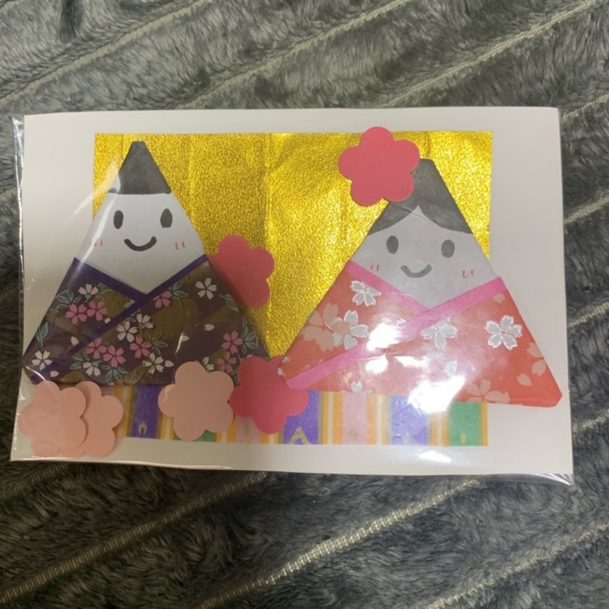 【みんなの投稿】折り紙お雛様 【みんなの投稿】折り紙お雛様