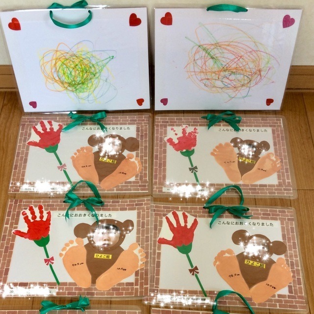 【みんなの投稿】0歳児 年度末お製作 【みんなの投稿】0歳児 年度末お製作