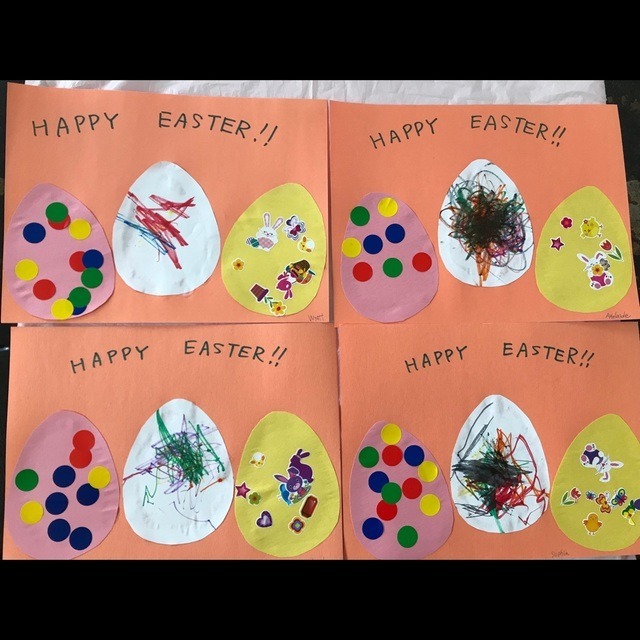 【みんなの投稿】【Easter craft】1、2歳児 【みんなの投稿】【Easter craft】1、2歳児