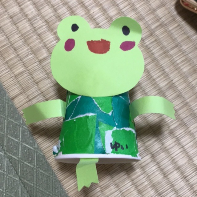 【みんなの投稿】カエル 製作 【みんなの投稿】カエル 製作