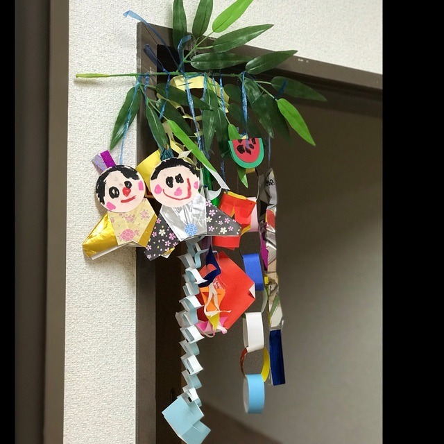 【みんなの投稿】七夕製作🎋 4.5歳児 【みんなの投稿】七夕製作🎋 4.5歳児