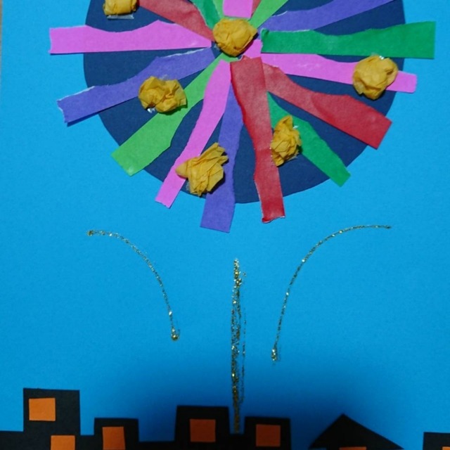 【みんなの投稿】花火🎇の製作 【みんなの投稿】花火🎇の製作
