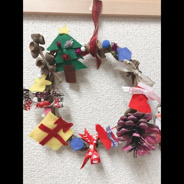 【みんなの投稿】5歳児 クリスマスリース🎄 【みんなの投稿】5歳児 クリスマスリース🎄