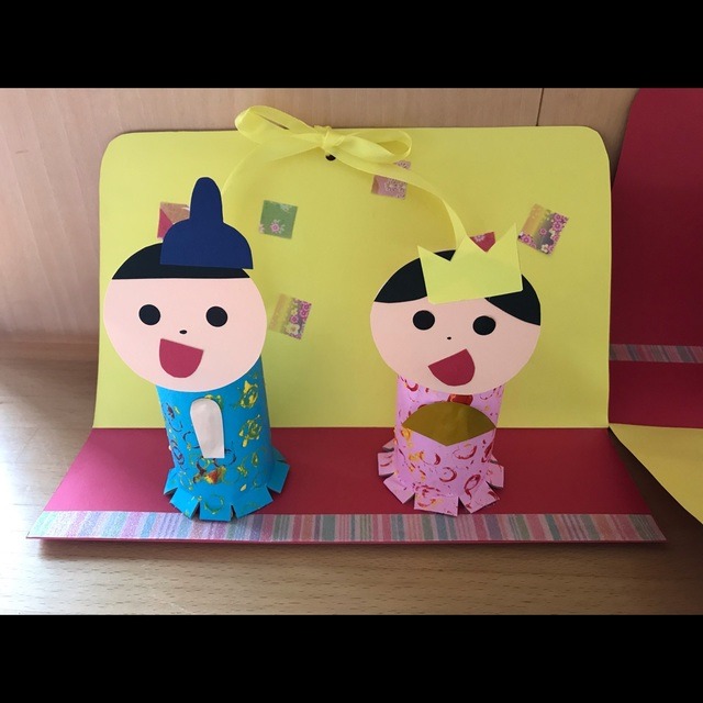 【みんなの投稿】1歳児 ひなまつり製作 【みんなの投稿】1歳児 ひなまつり製作