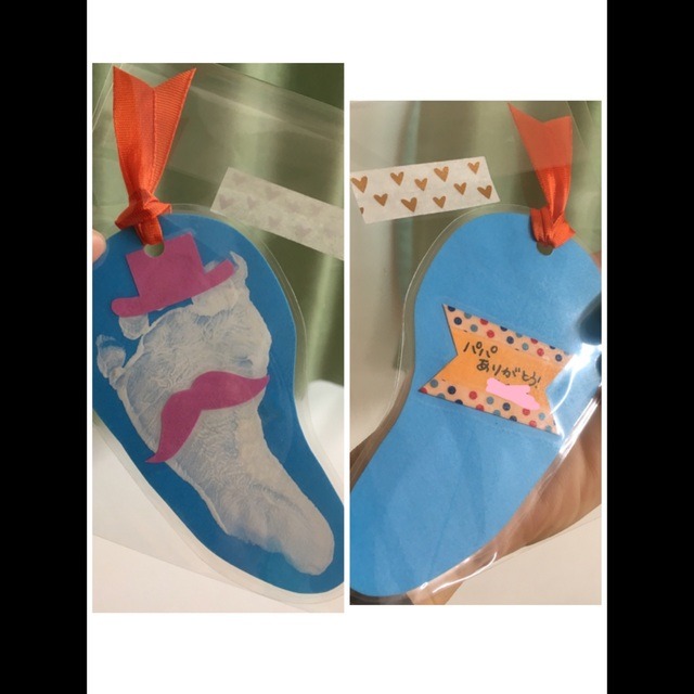 【みんなの投稿】父の日製作。0歳児 【みんなの投稿】父の日製作。0歳児