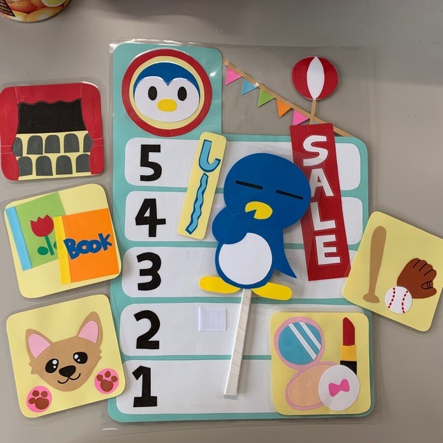 【みんなの投稿】【手遊びシアター】 『ペンギンマークの百貨店』 【みんなの投稿】【手遊びシアター】 『ペンギンマークの百貨店』