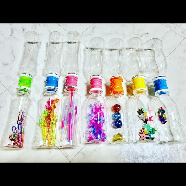 【みんなの投稿】☆手作りマラカス☆0歳児 【みんなの投稿】☆手作りマラカス☆0歳児