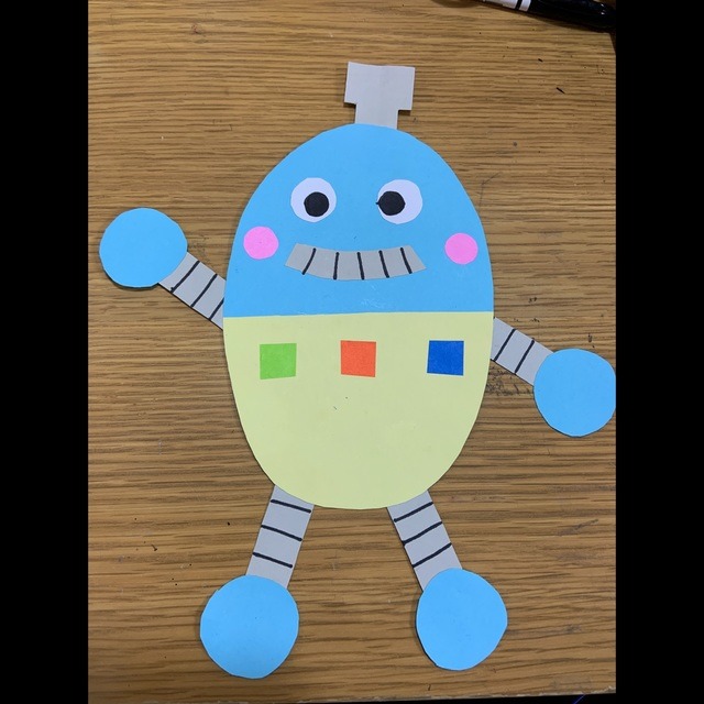 【みんなの投稿】【壁面】ロボット 【みんなの投稿】【壁面】ロボット