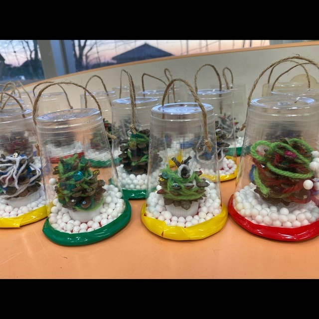 【みんなの投稿】5歳児 スノードーム 【みんなの投稿】5歳児 スノードーム