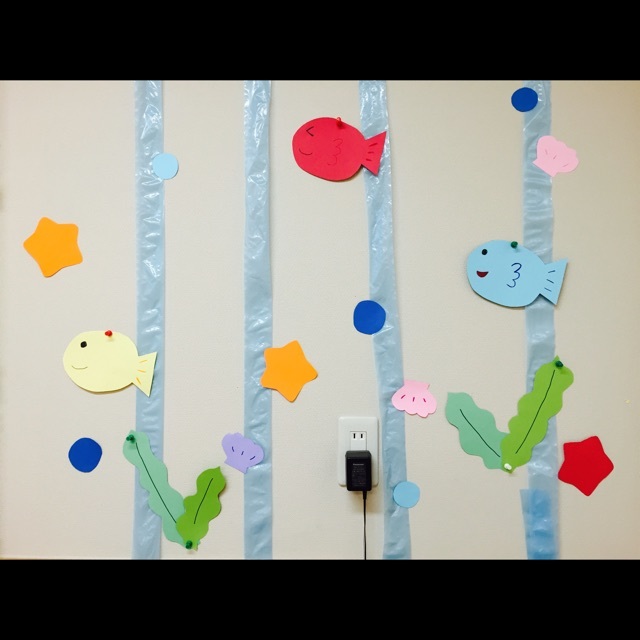 【みんなの投稿】７月の壁面です！