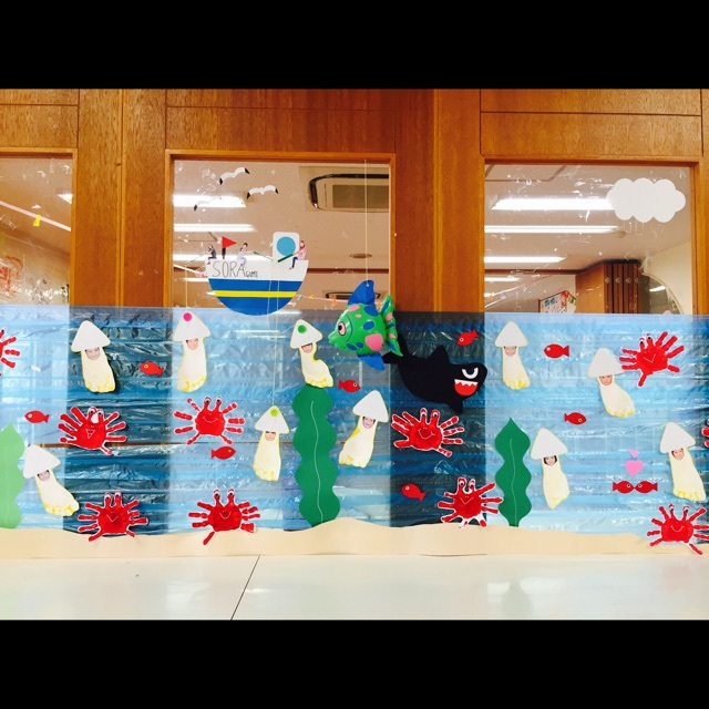 【みんなの投稿】３歳児　壁面