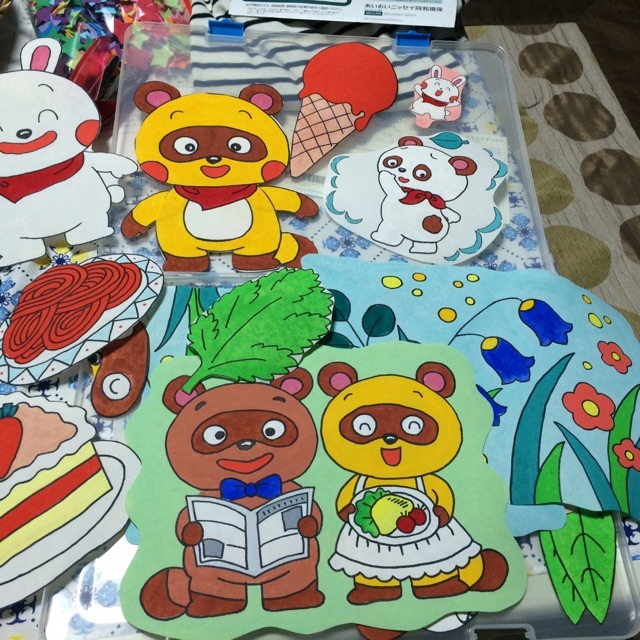 【みんなの投稿】パネルシアター 「うさぎのダンス」