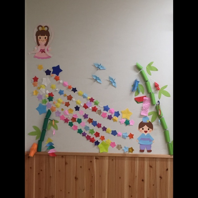 【みんなの投稿】七夕　壁面