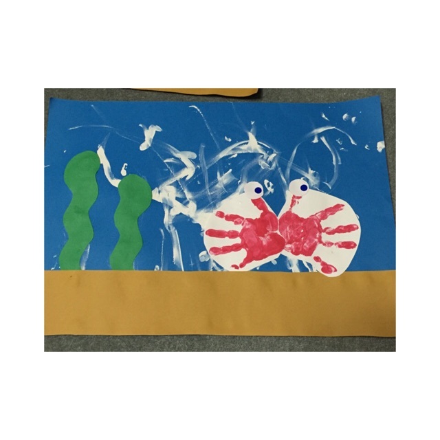 【みんなの投稿】手形 フィンガーペインティング