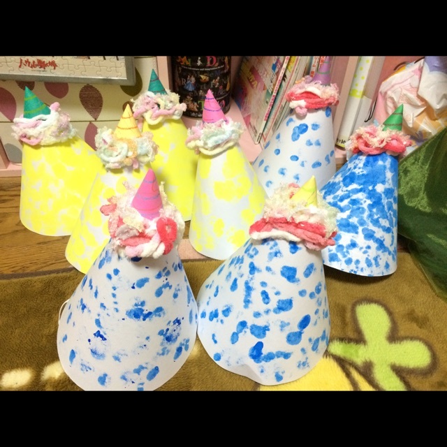 【みんなの投稿】0歳児鬼のお面