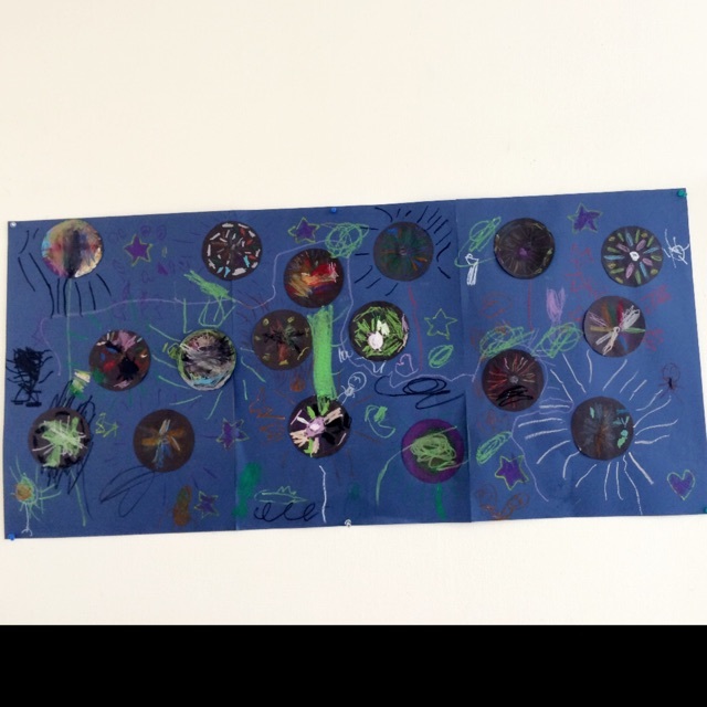 【みんなの投稿】花火 4歳児