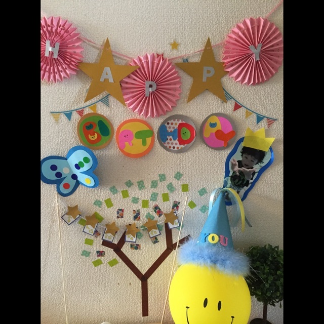 【みんなの投稿】お誕生日壁面装飾