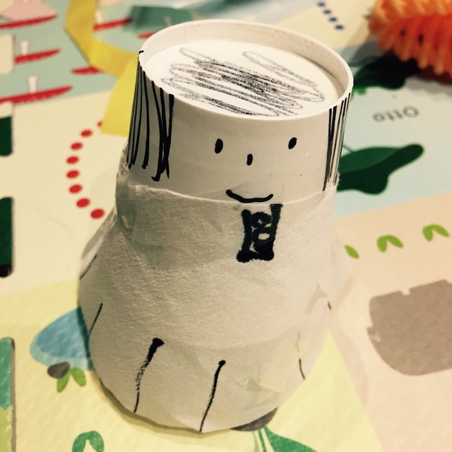 【みんなの投稿】▪︎紙コップ人形