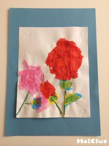 手作りカーネーション〜素材の感触を楽しめる製作遊び〜