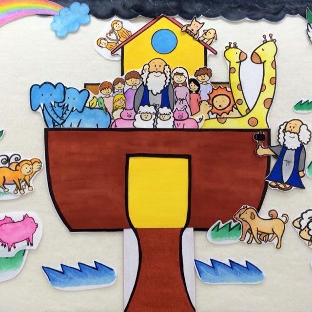 【みんなの投稿】パネルシアター ノアの箱舟