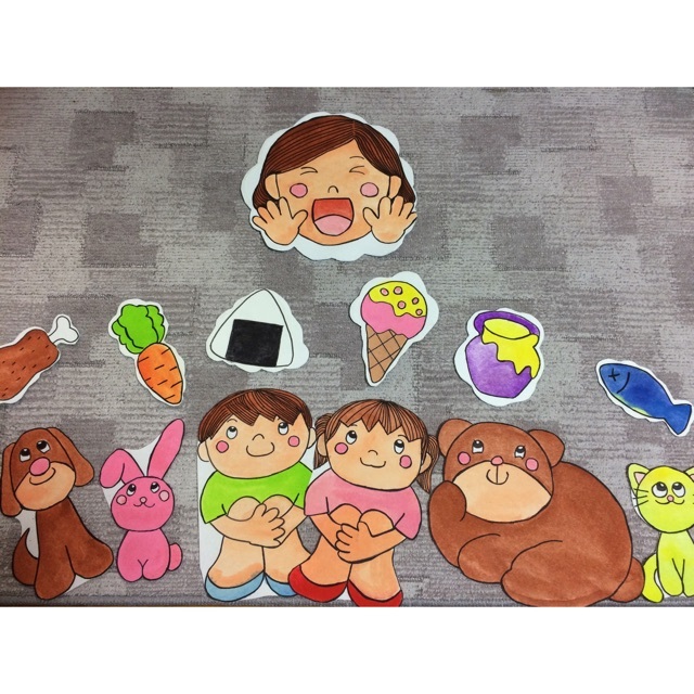 【みんなの投稿】パネルシアター 「雲の中から…」