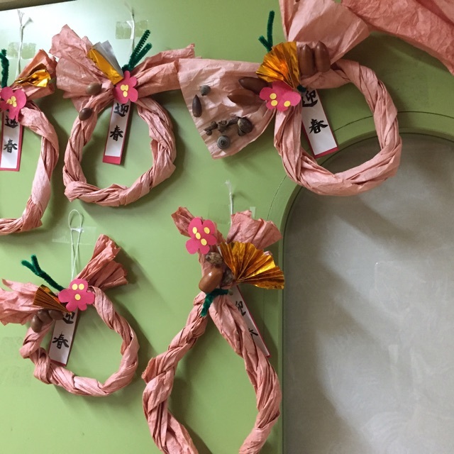 【みんなの投稿】4歳 お正月飾り