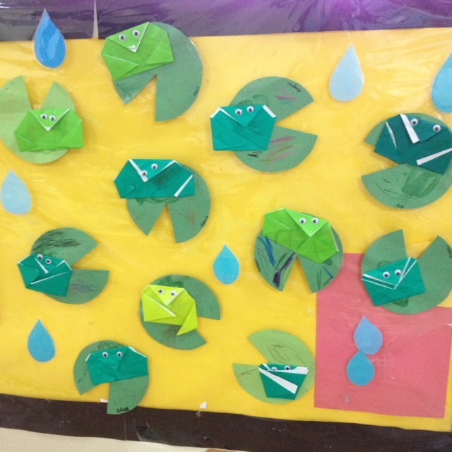 【みんなの投稿】梅雨 折り紙